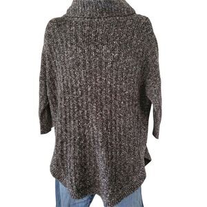 Express Sweater Chunky Knit Turtleneck Sz M Women Classic Preppy Winter Workwear